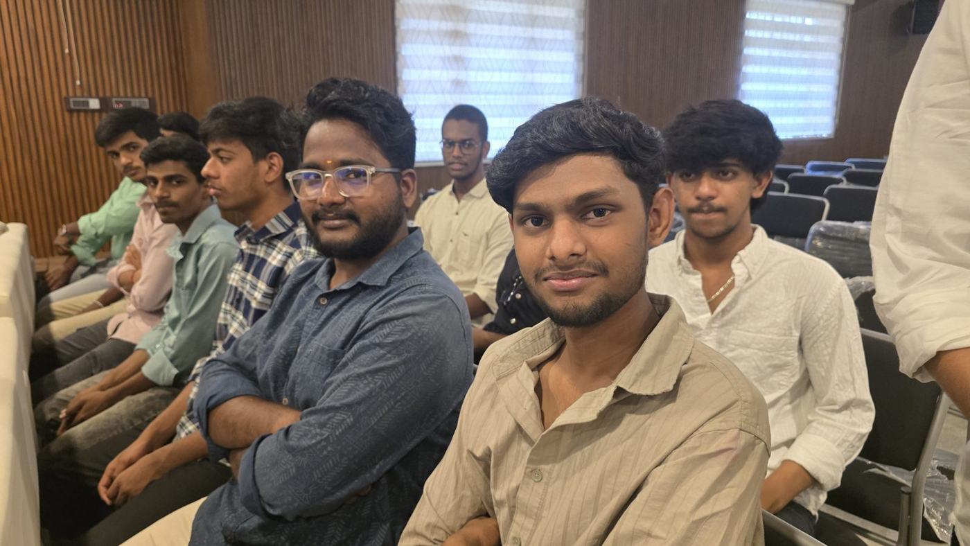 A learning session in progress
