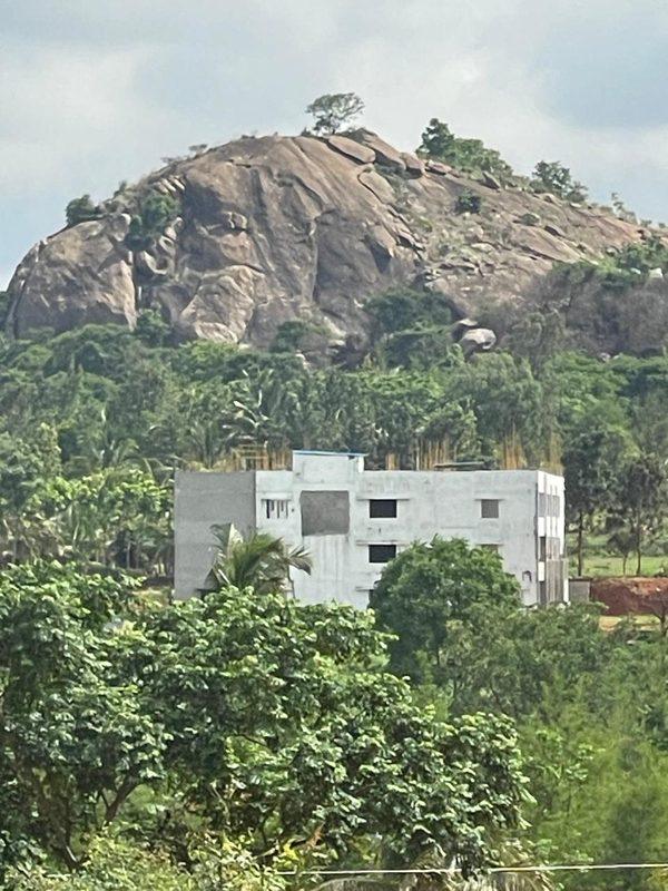 Set against the granite hills of Magadi Taluk