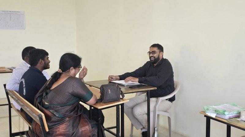 A quiet word with a mentor